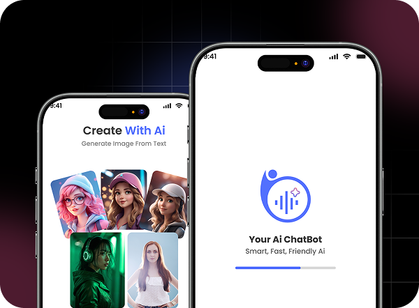 AI Chatbot Mobile App Design
